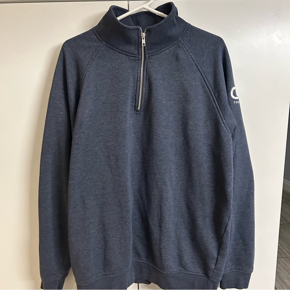 Authentic T-Shirt Company men’s sweatshirt, XL, blue/ gray - Picture 2 of 11